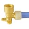 Apollo 1/2 in. Brass PEX-A Expansion Barb x 1/2 in. Female Pipe Thread Adapter 90-Degree Drop-Ear Elbow EPXDEE12 - alternate 4